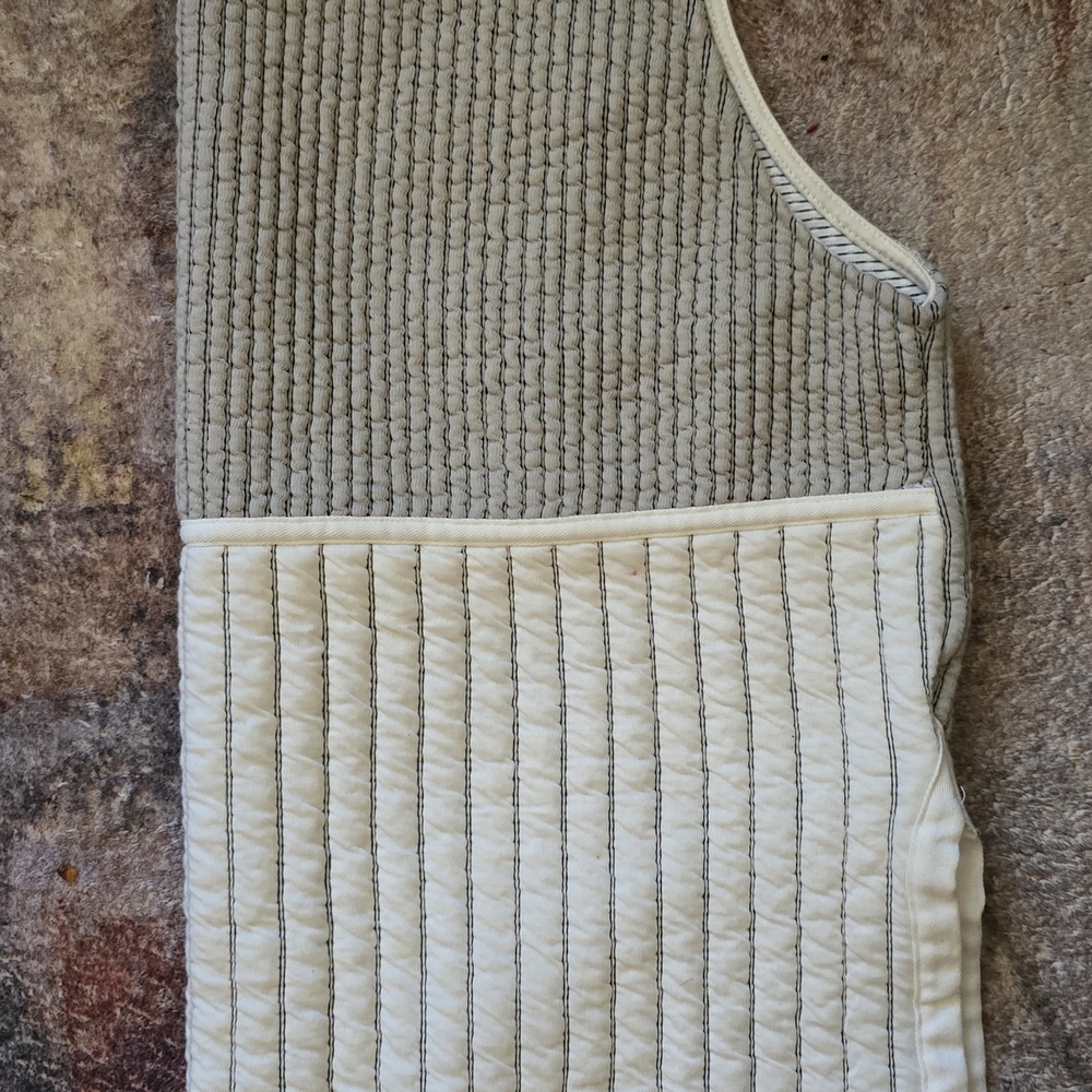 Zara Black and White Striped Knit Top - Picture 4 of 5